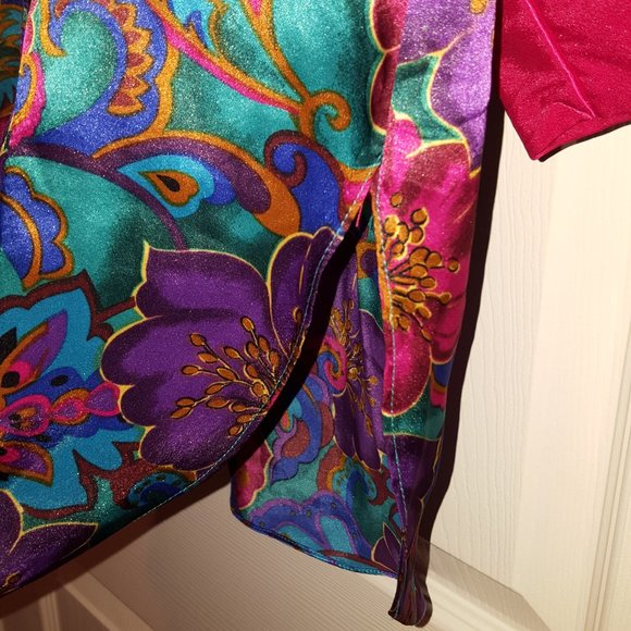 Victoria's Secret Gold Label Long Sleeve Nightshirt (80's).Sz P/S Valent… - Picture 10 of 10